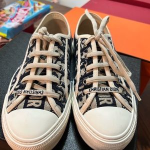 Dior walk’n’dior sneakers. 8.5 size blue oblique